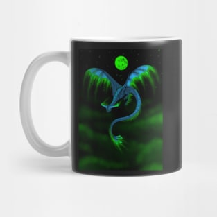 Bioluminescent Night Dragon Mug